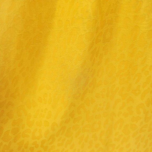 NUMPH Tawny Yellow Animal Print Midi Skirt - Picture 3 of 6